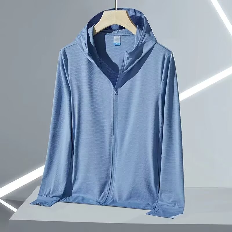 เสื้อกันแดด​กันยูวี​ UV UPF50+ เสื้อแขนยาวกันแดดมีหมวกฮู้ด เนื้อผ้าบางเบา ใส่แล้วไม่ดำไม่ร้อน ⚡ - รูปที่ 5