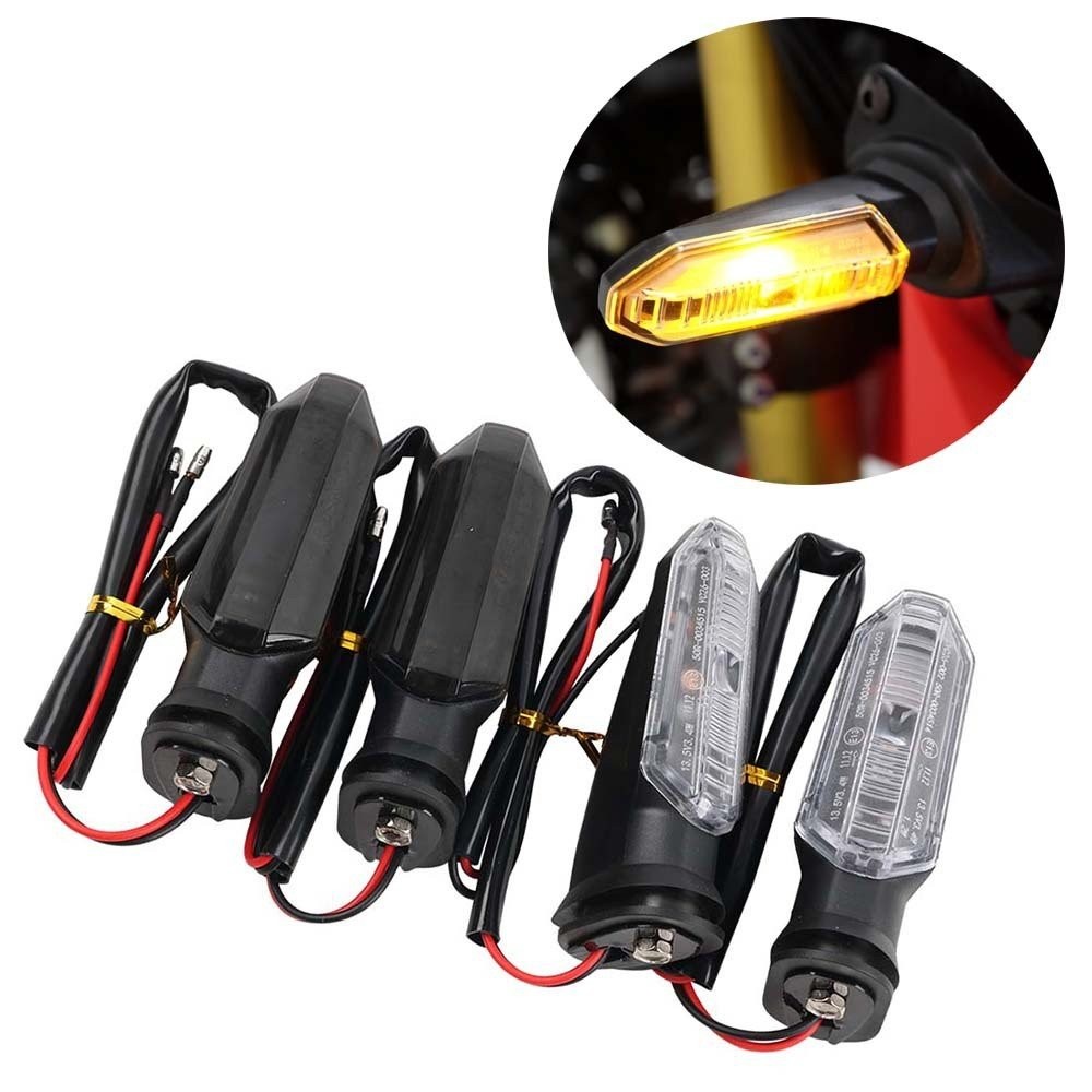 ไฟเลี้ยว LED ด้านหน้าและด้านหลังที่ปรับแต่งสำหรับ Honda CB500X NC750X X-ADV 750 ADV 350