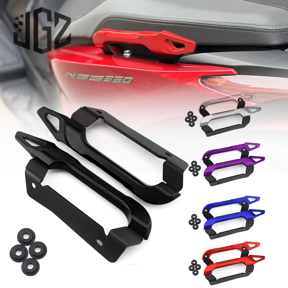 สําหรับ HONDA Forza 350 NSS350 2020-2025 รถจักรยานยนต์ CNC ที่นั่งคว้าบาร์ที่นั่ง Handrail