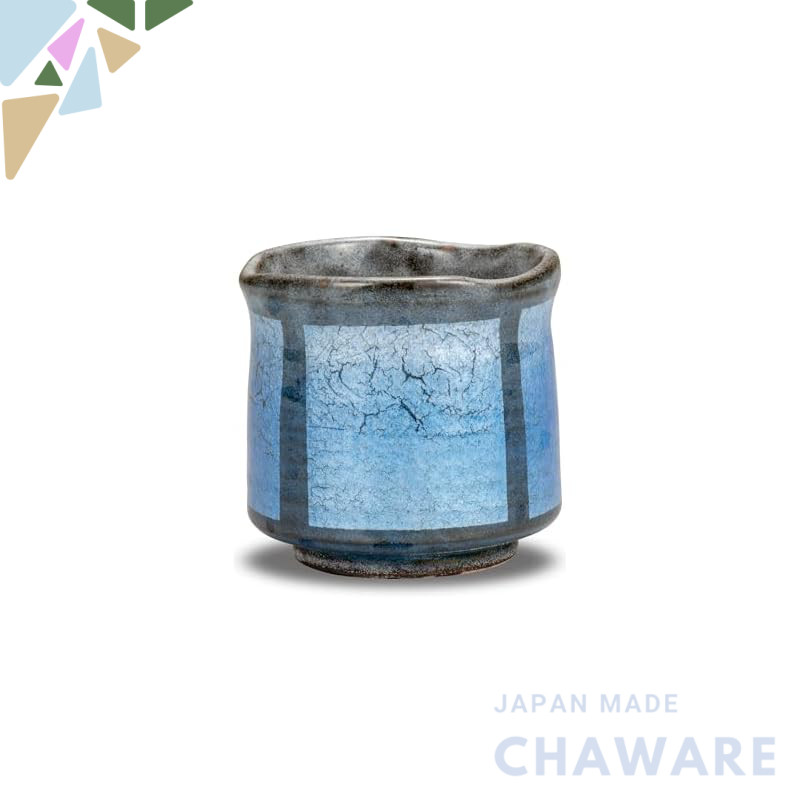 【made in japan】
Waza no Kura Stylish Yuwan Kutani Ware Tea Cup Silver Decoration Large Tea Cup Bowl 