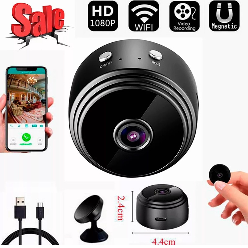 กล้องวงจรปิดไร้สาย Wifi Hd ขนาดเล็ก เพื่อความปลอดภัย