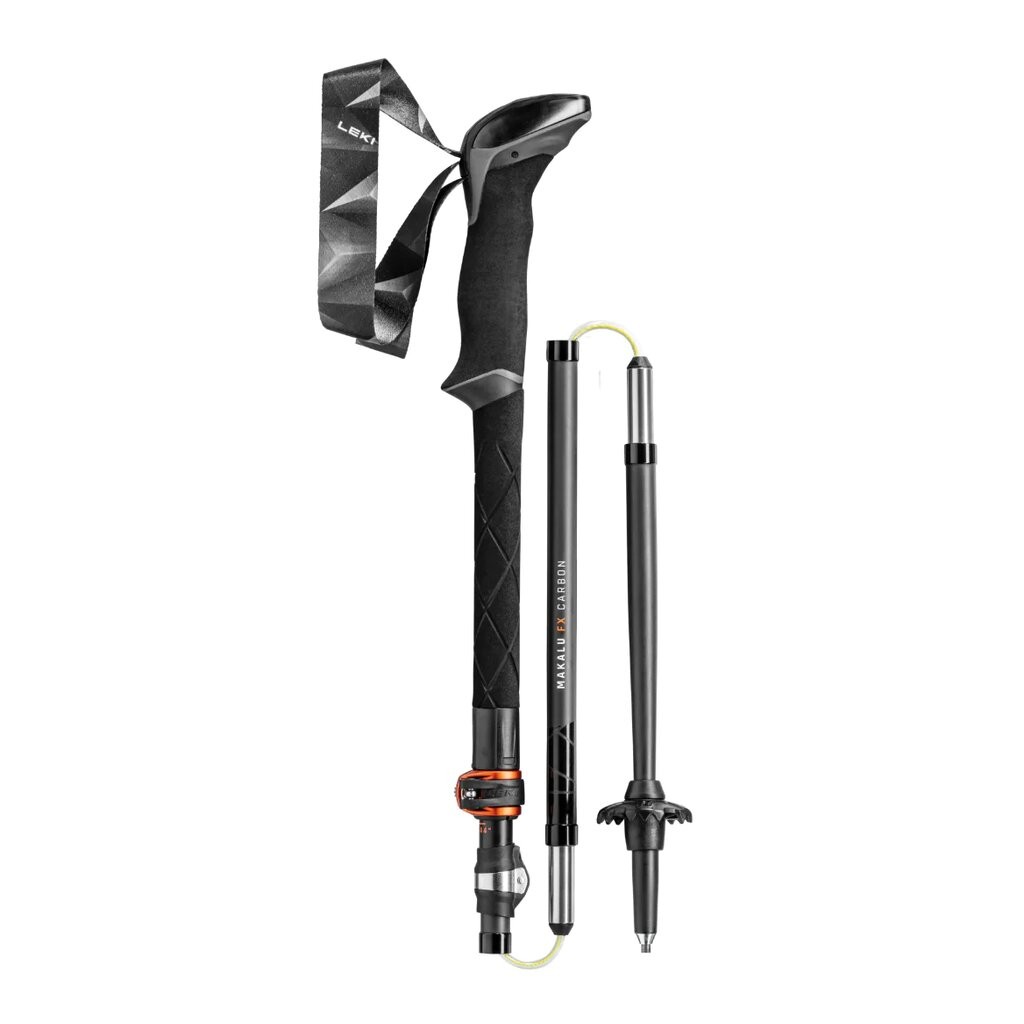 Leki Makalu FX Carbon ไม้เท้าเดินป่า พับ 3 ท่อน วัสดุคาร์บอน