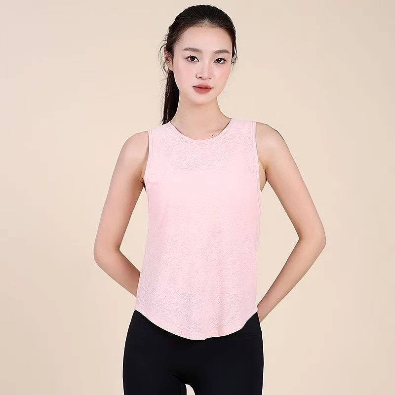 เสื้อยืดแขนกุดออกกำลังกาย โยคะ ระบายอากาศ thumbnail 8
