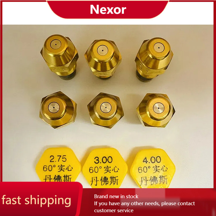 Danfoss หัวฉีดน้ํามัน Burner ดีเซลแก๊สเตาผักน้ํามัน Atomizing หัวฉีด Danfoss ทองเหลือง Methanol หัวฉีด