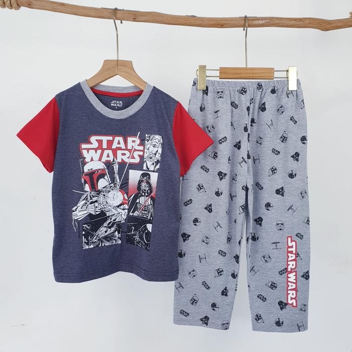 CP ชุดนอนลายดาวเด็กชาย W 002