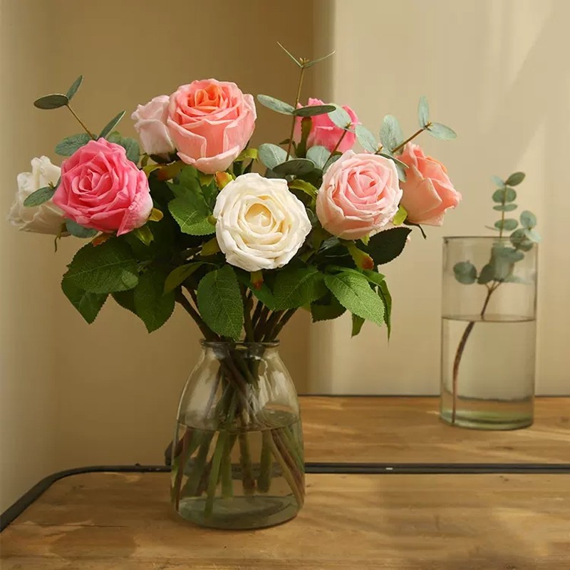 💥ส่งไว💥【COD】ดอกไม้ประดิษฐ์ ทิวลิป ดอกไม้ปลอมตกแต่งบ้าน ดอกไม้การถ่ายภาพงานแต่งงาน วันวาเลนไทน์ - รูปที่ 7