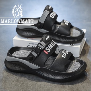 Marlowmatt รองเท้าแตะผู้ชายอินเทรนด์ All-Match 2025 สไตล์ใหม…