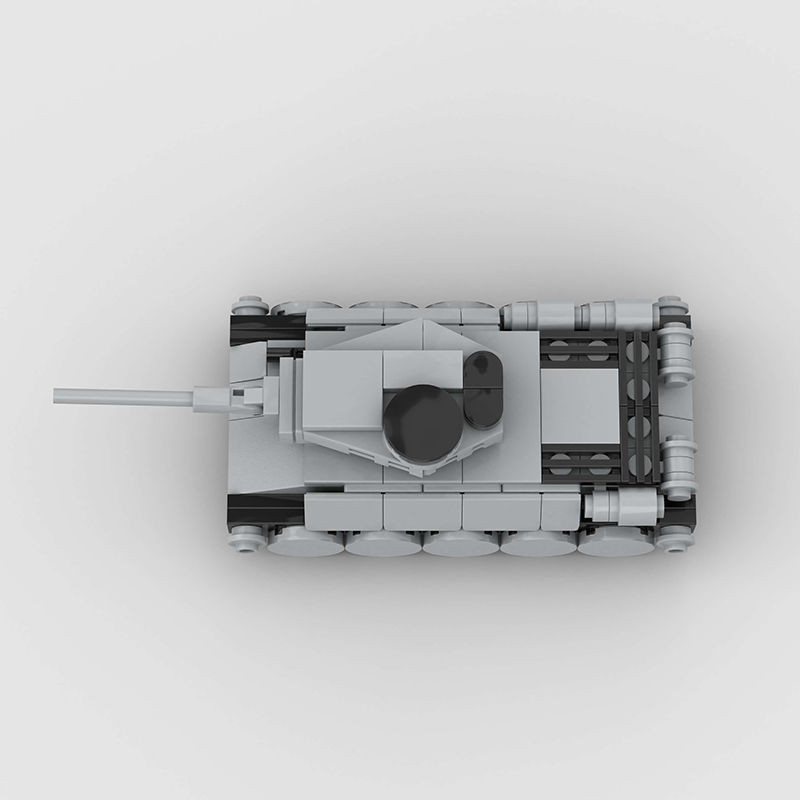 T-Russian Tank moc เข้ากันได้กับ Lego ชิ้นเล็กการศึกษาประกอบ#T-รัสเซียถังมอคเข้ากันได้เลโก้ชิ้นเล็กๆ