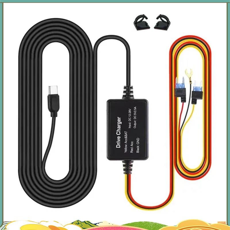 สําหรับ Hardwire Kit UP03 เฉพาะพอร์ต Type-C สําหรับ A810 X200 Omni M500 24H ที่จอดรถ Monitor Power L