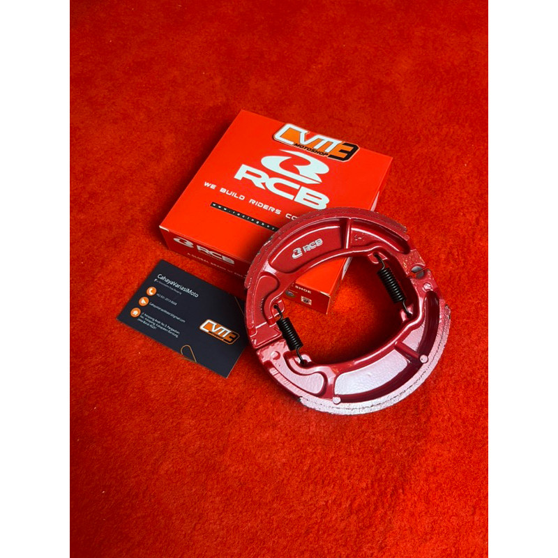 Racing Boy RCB ผ้าเบรคดรัม VARIO BEAT SCOOPY GENIO / AEROX / MIO SOUL GT M3 FAZIO X RIDE LEXI XEON G