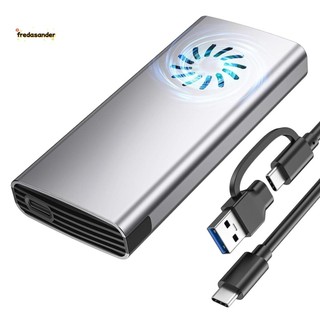 NVMe Enclosure SSD M.2 อะแดปเตอร์, SSD NVMe ถึง USB C 3.2 Gen 2 10Gbps NVMe อะแดปเตอร์สําหรับ 2242 2280 SSD อะไหล่