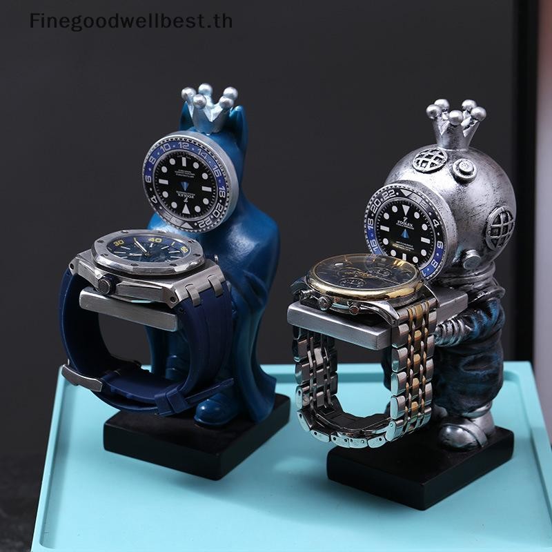 Fbth Originality ผู้ถือนาฬิกา Interesg ขาตั้งจอแสดงผลสําหรับนาฬิกา Creative ตกแต่งเครื่องประดับส่วนบุคคลเรซิ่นแฟชั่นถาดชั้นวาง HOT