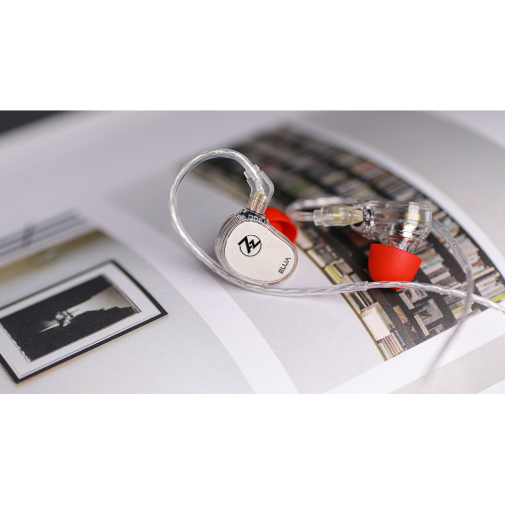 7hz x HBB Elua 10 มม.+ 8 มม.Dual Dynamic Driver IEM Hifi หูฟังการออกแบบสายเคเบิลที่ถอดออกได้และเสียงสมดุล