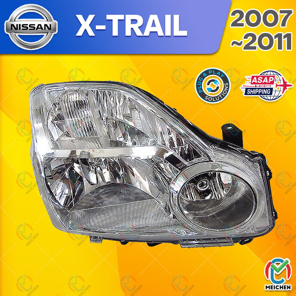 สําหรับ Nissan XTRAIL X-TRAIL X TRAIL (07-11) ไฟหน้า โคมไฟหน้า เลนส์ไฟหน้า front lamp โคมไฟหน้ารถยนต