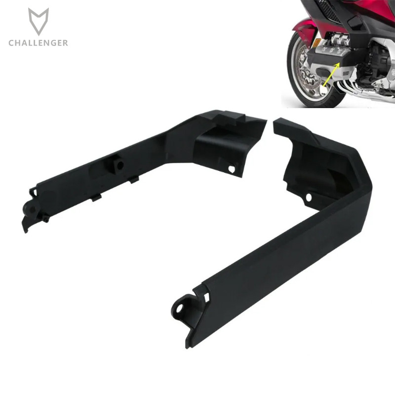 เหมาะสําหรับ Goldwing Goldwing GL1800 ฝาสูบด้านข้างอุณหภูมิสูง ABS เครื่องยนต์ตกแต่งฝาครอบ 2018-2020