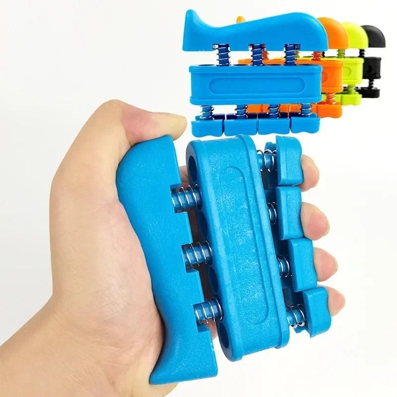 Two-way PAS-Grip Strength Trainer เครื่องมือการฝึกอบรมการฟื้นฟูสมรรถภาพนิ้วมือแบบพกพา Hand Grip Power Strengthener