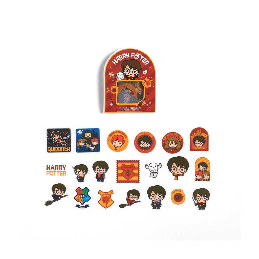 Harry Potter Die-cut Sticker สีแดง