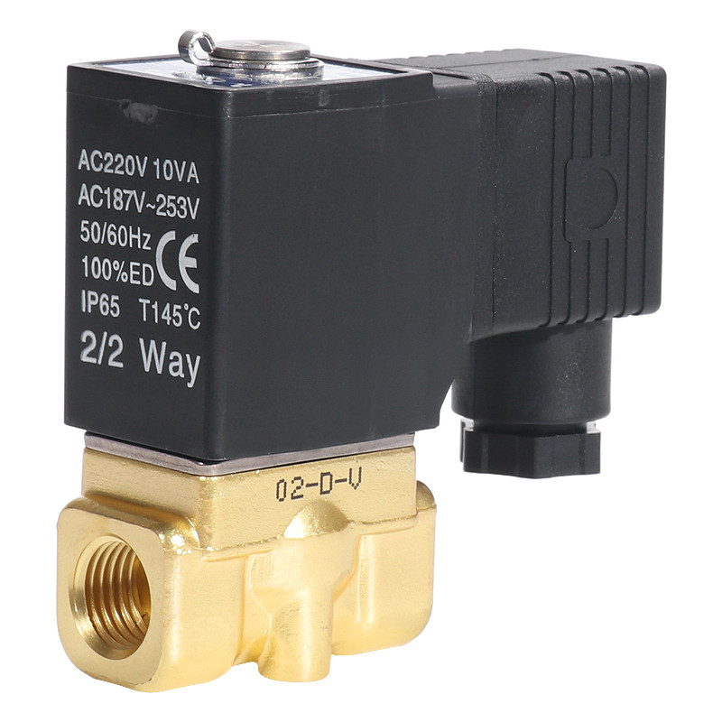 Airtac Fluid Valve 2W030-06-08 2W050-10 2W150-15 2W200-20 2WX050 2WH030-06 ควบคุมวาล์ว Solenoid วาล์