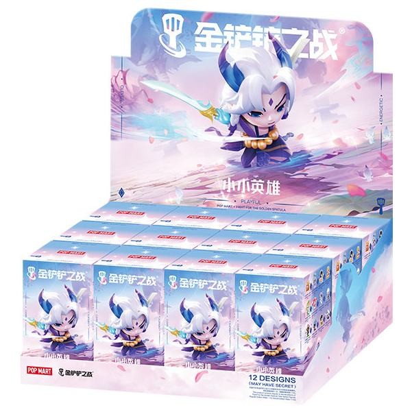 [กล่องใหญ่] POPMART League Of Legends (LOL) FIGHT FOR THE GOLDEN SPATULA ฮีโร่น้อย ซีรีส์ฮีโร่น้อย [