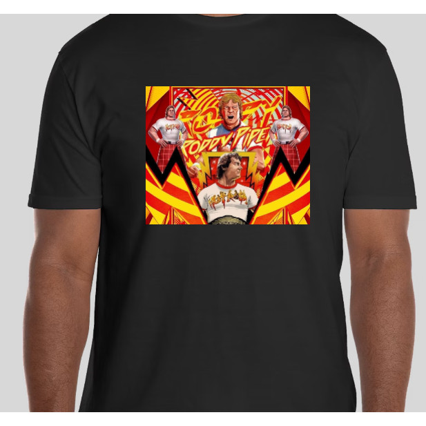 Wwe Rowdy Roddy Piper Shirt เสื้อยืด
