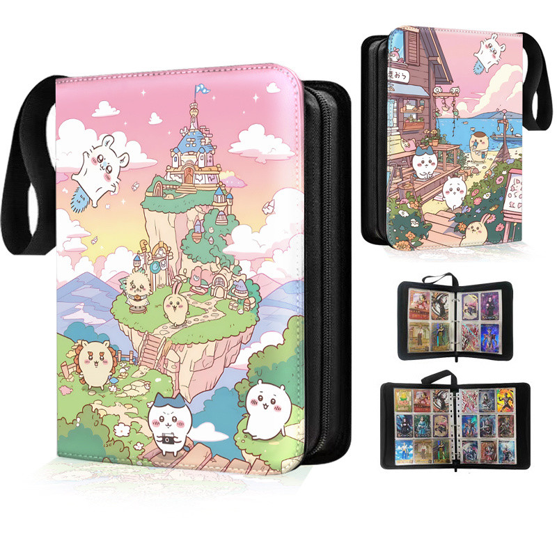 S69Y chikawa Card Book Collection Book Chiikawa Storage Book มูลค่าสูงสไตล์อินหลวมใบ Star Chasing Co