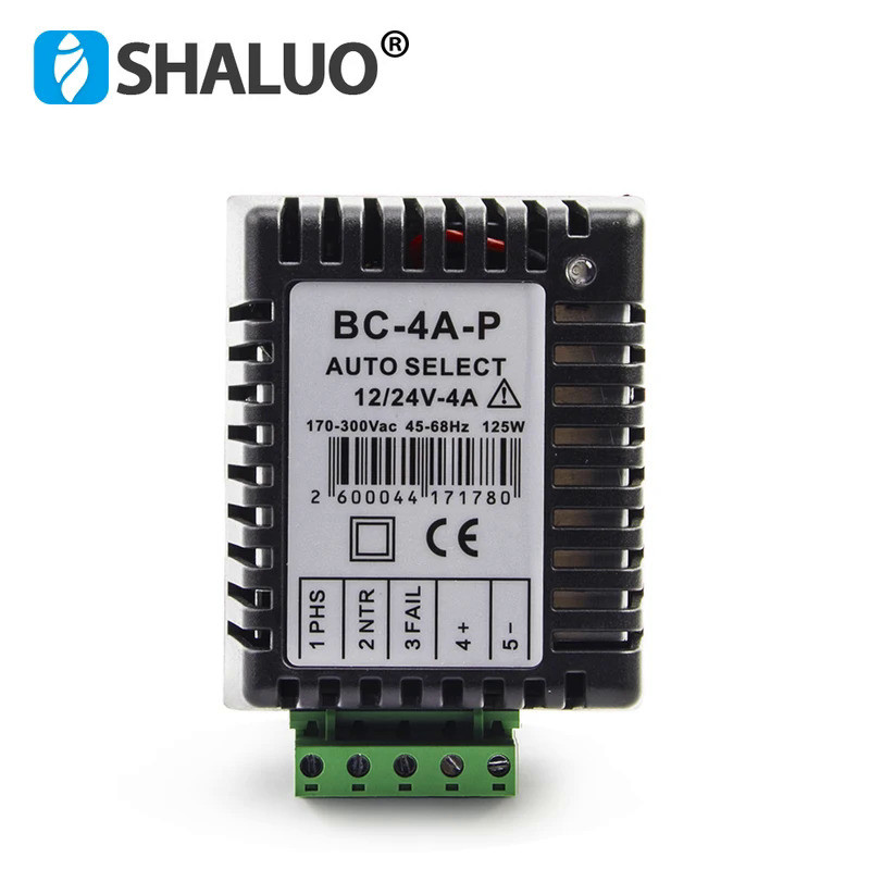 New BC-4A-P 4A 12V 24V Generator Battery Float Charger High Efficiency Battery Charger Auto Select 4