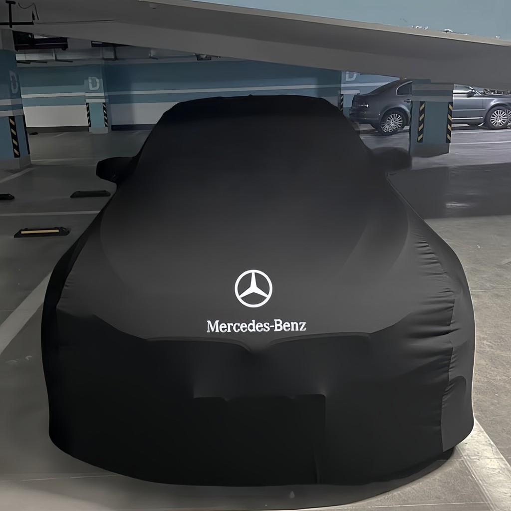Benz โลโก้รถกันฝุ่น Scratch-proof UV-proof รถสําหรับ Mercedes Benz รถ AMG SLC CLA CLE GLA A-class C-class S-class