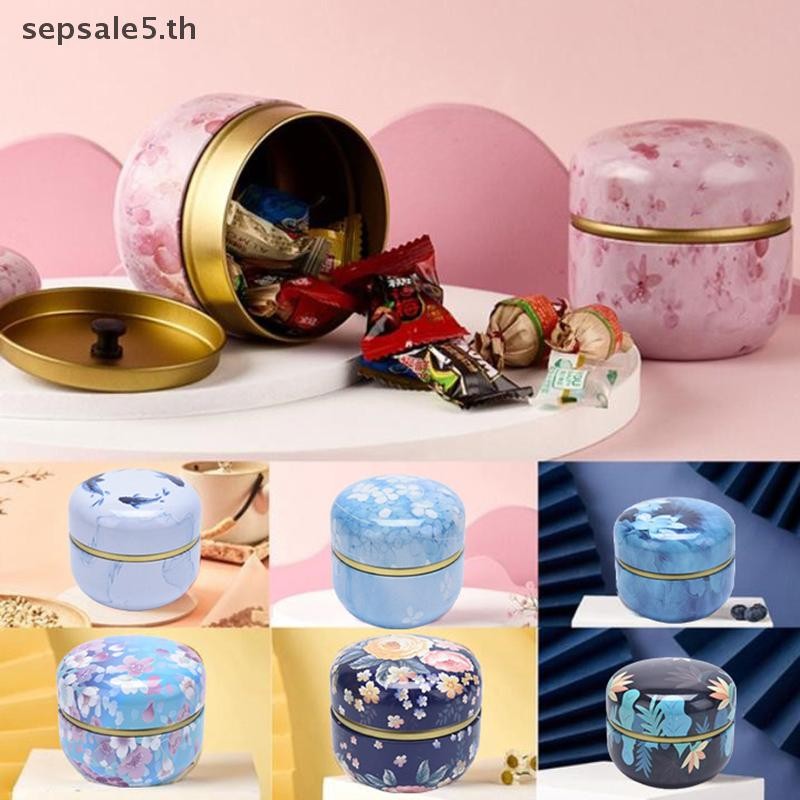 [บ้าน] แคดดี้ชาเหล็กที่ละเอียดอ่อนขนาดเล็กสไตล์ญี่ปุ่นกล่องเก็บกระป๋องชาสําหรับบ้าน {ไทย}