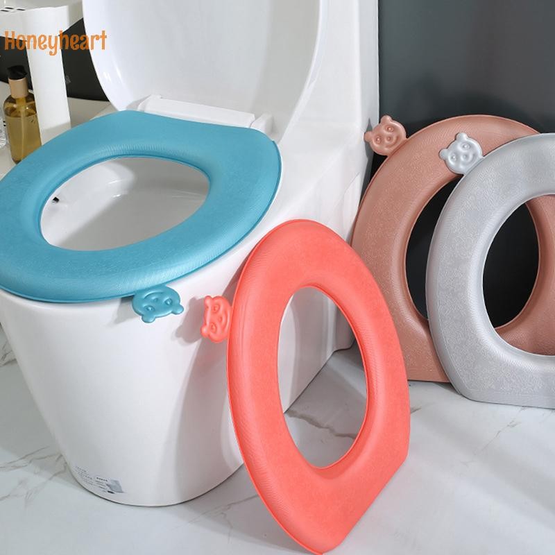 <Honeyheart> Eva ฝารองนั่งชักโครกกันน้ําหนา Four Seasons Universal Toilet Pad Nice