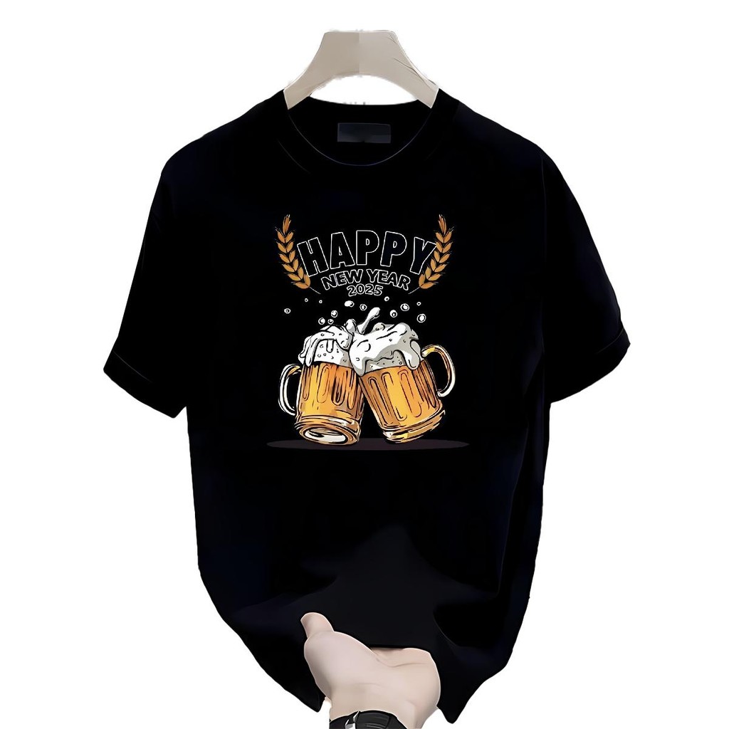 เสื้อคอจีน GQ Polo Shirt ความสะดวกสบายที่บ้าน เสื้อยืดลายดอก การออกแบบคลาสสิก