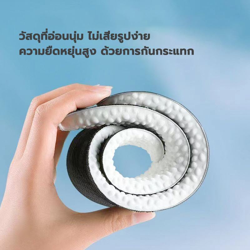 พื้นรองเท้า 1คู่ แผ่นรองเท้า แผ่นพื้นรองเท้า size 35-44 ระบายอากาศ ดูดซับเหงื่อ ระงับกลิ่น ดูดซับแรงกระแทก ยืดหยุ่นสูง - รูปที่ 6
