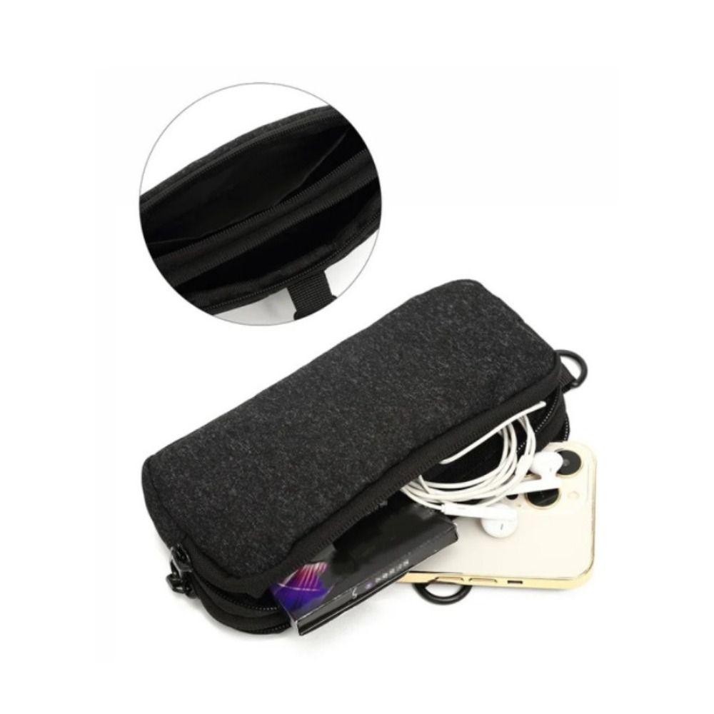 ยูมิร์ กระเป๋าสะพายข้าง,พร้อมสายคล้องสีทึบกระเป๋าสะพายขนาดเล็ก,กระเป๋าใส่หูฟังอเนกประสงค์ขนาดเล็กแบบพกพา