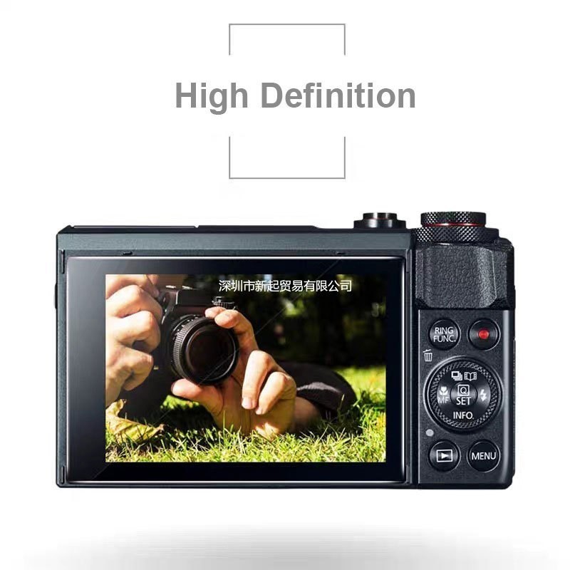 ตัวป้องกันหน้าจอกล้องสําหรับ Nikon D7100 D7200 ฟิล์มกระจกนิรภัย LCD