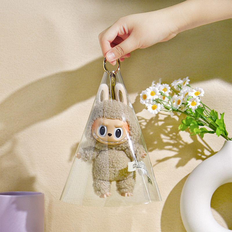 Evertoner Ladies Tote LABUBU กระเป๋าจี้ตุ๊กตาอุปกรณ์เสริม