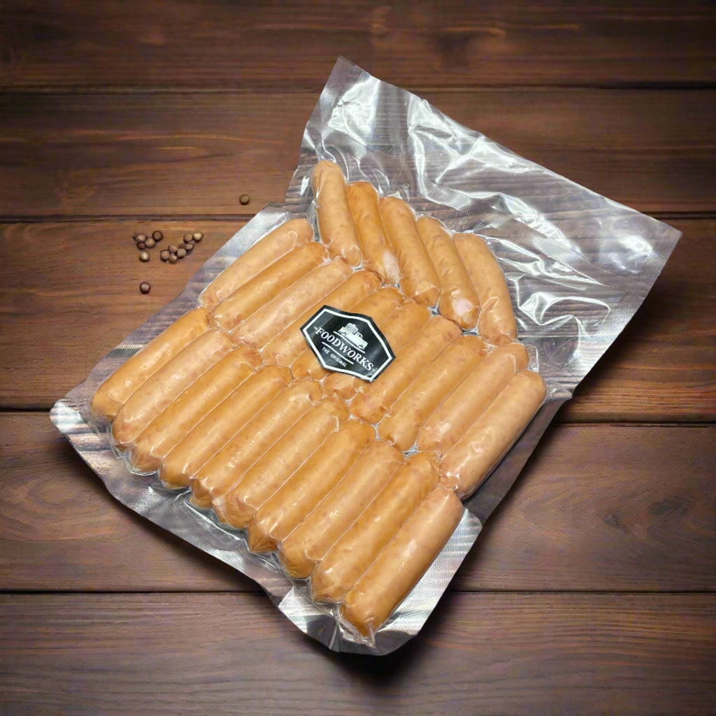 Arabiki Japanese Pork Cheese Sausage ไส้กรอกหมูญี่ปุ่น อาราบิกิ ชีส 500g/pack (25pcs/pack) Size 2.5 