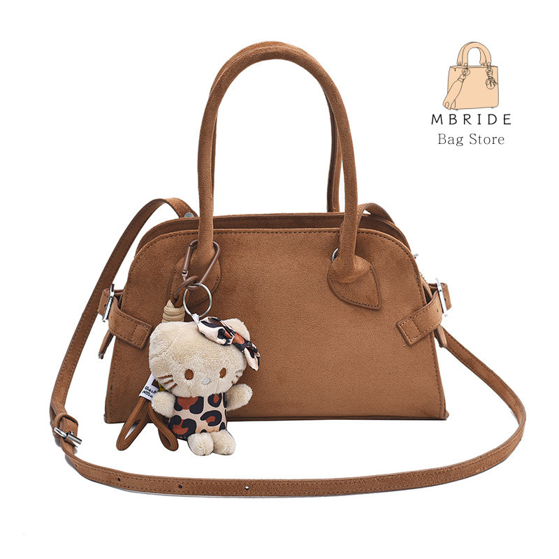 MBIRDE messenger bag กระเป๋าสะพายข้างทรงเตี้ย ถือได้สะพายไหล่ได้ ใส่ของได้เยอะ แฟชั่นผู้หญิง มีสี่สี กระเป๋าสะพายข้าง กระเป๋าแฟชั่น ของขวัญวันเกิด