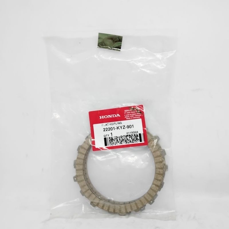 CLUTCH PLATE KYZ SUPRA X 125 HELMET IN FI INJECTION ORIGINAL HONDA AM 22201-KYZ-901 Disk Clutch Fric