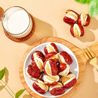 Yuumi_snack พุทราสอดใส้เม็ดมะม่วงหิมพานต์ ไร้สารกันบูด ขนมไต้หวัน หวาน หอม