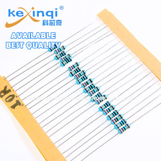 100pcs 1/4W โลหะฟิล์ม Resistor 18R ~ 2K 18R 30R 47R 100R 1K …