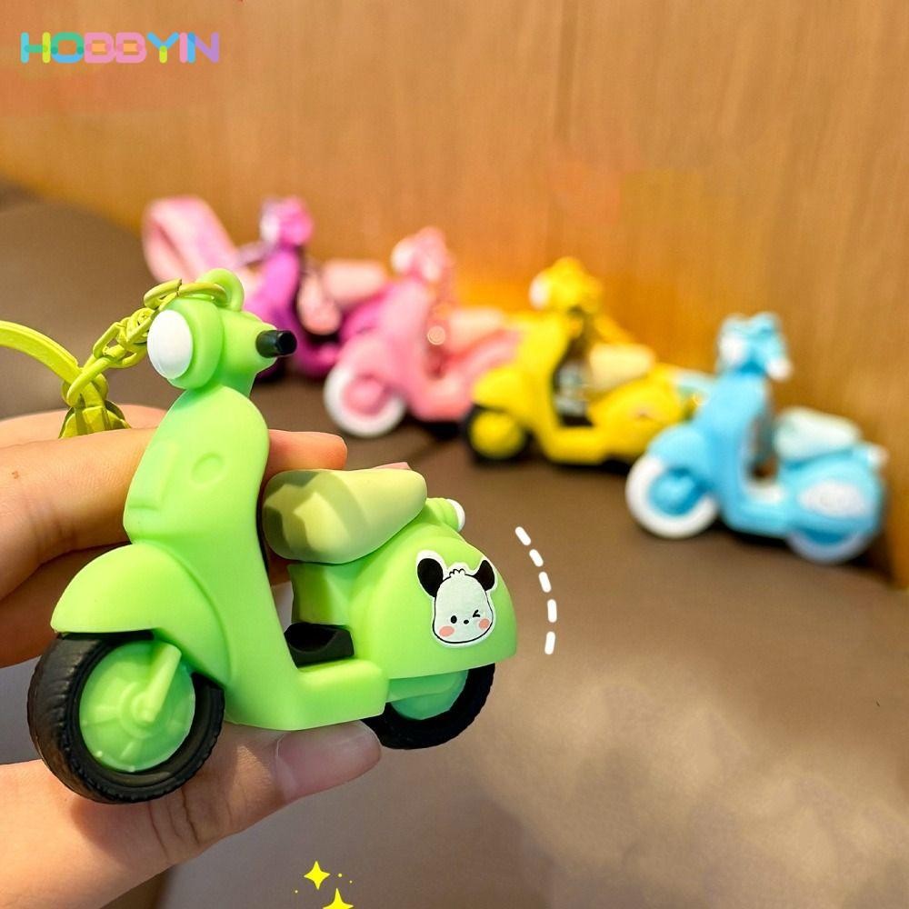 HOBBYIN Sanrio พวงกุญแจ, ของขวัญจี้ตุ๊กตา, จี้กระเป๋า PVC Sanrio คุณภาพสูง