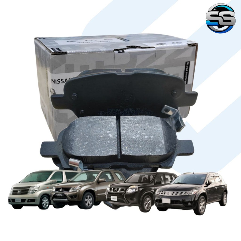 ผ้าเบรค NISSAN REAR สําหรับ NISSAN MURANO Z50/ELGRAND E51/X-TRAIL T31/NISSAN SUZUKI GRAND VITARA