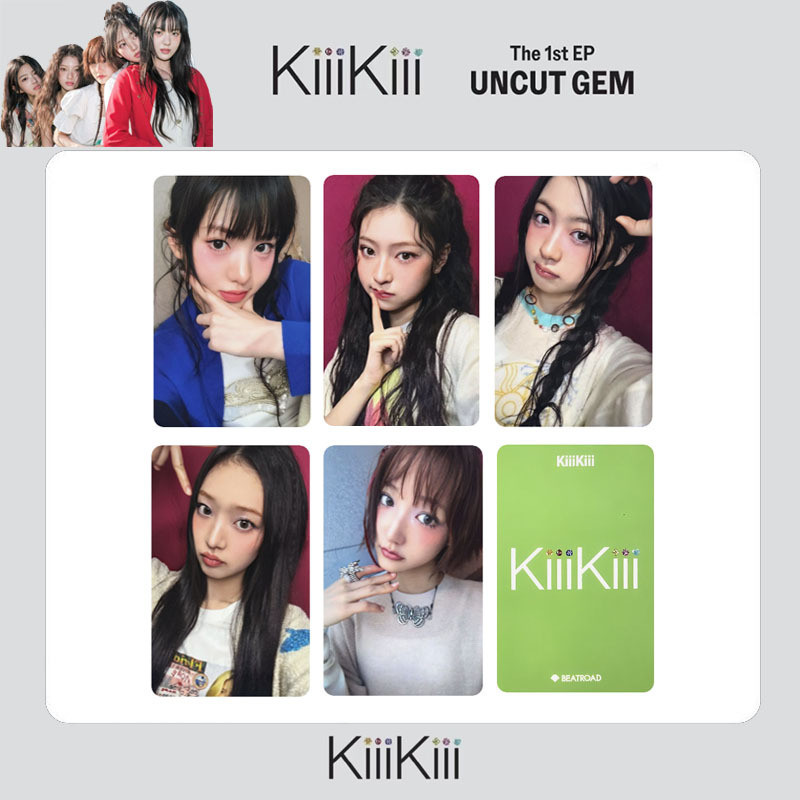 5-8 ชิ้น KIII UNCUT อัญมณีอลูมิเนียม WM SW MS Lomo การ์ด I DO ME ขุดพื้นดินทํางาน Starship การ์ด KPO