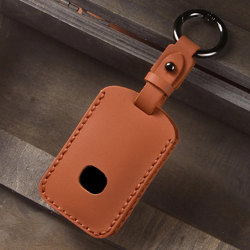 For Mazda CX60 CX-60 CX 60 2022-2023 Leather Car Remote Key Protection Case Bag Shell