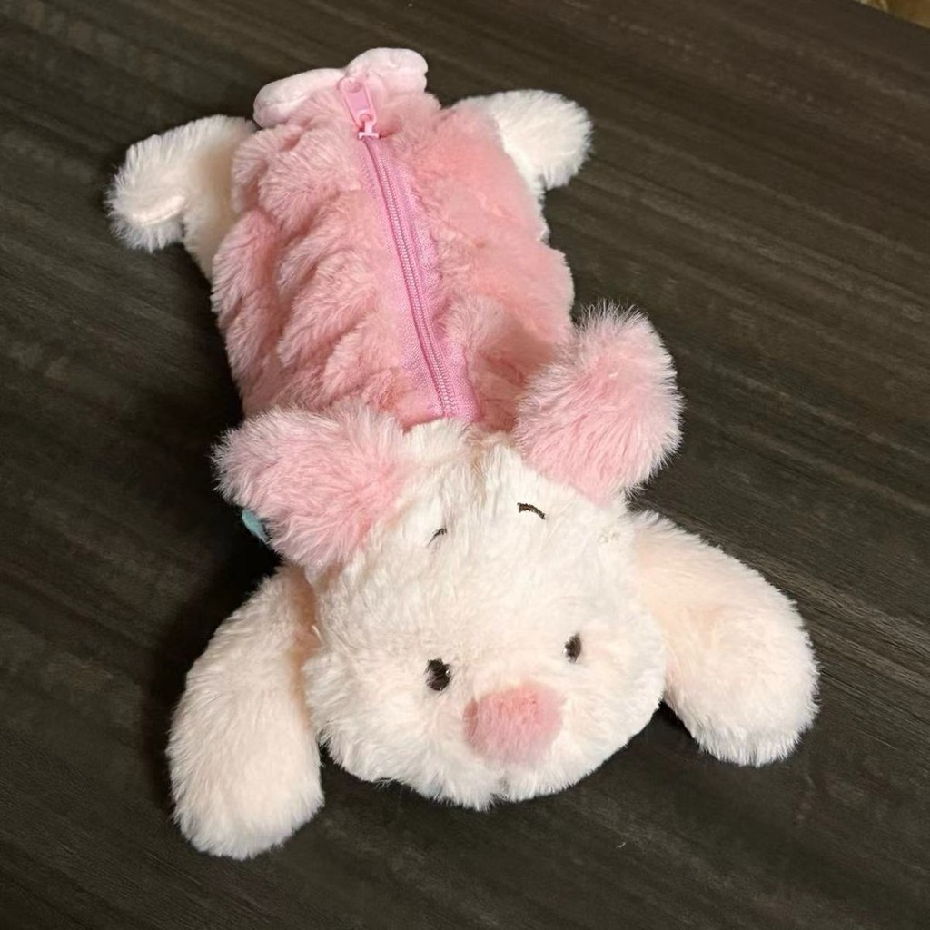Winnie The Pooh Piglet Eeyore Soft And Cute Plush Pencil Case Student Supplies Animal High-Value Sta