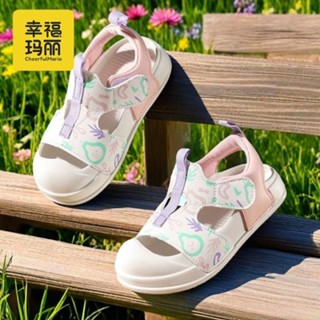 Cheerful Mario 14-19ซม ลองเท้าเด็ก หลายสี รองเท้านิ่มแรกเกิด…