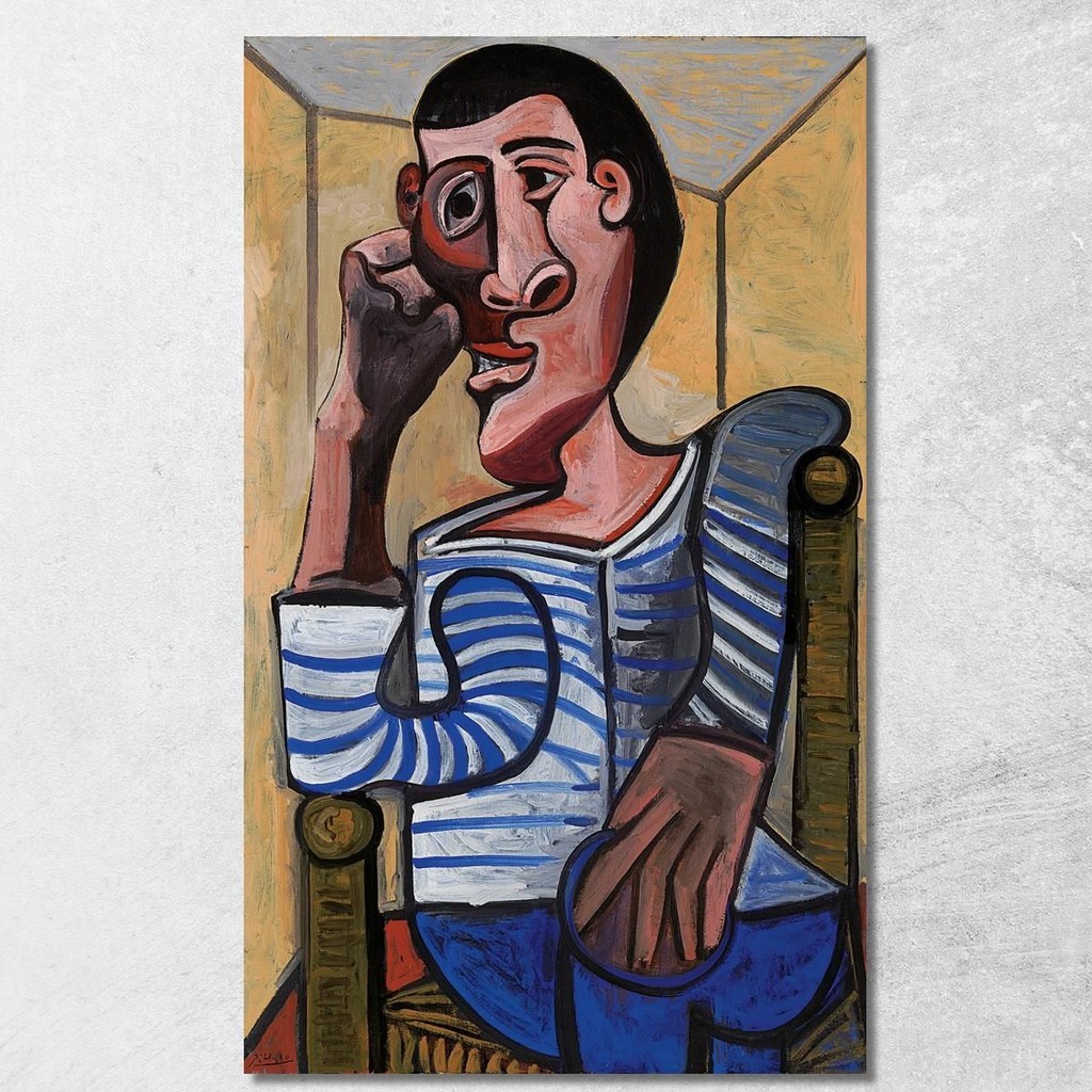 The Sailor Pablo Picasso, ppc13 ภาพพิมพ์บนผ้าใบแคนวาส