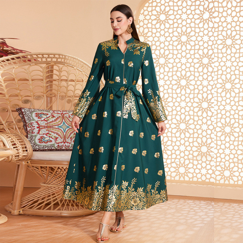 เดรสปิดทองคอปก DDS23029V