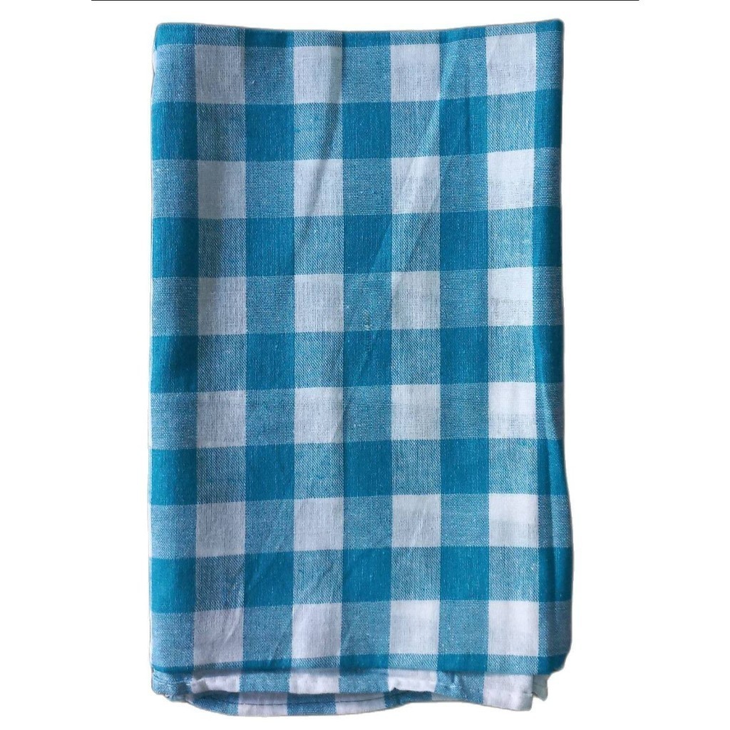 🎁ผ้าขาวม้า ตรารถไฟ เย็บริม🎁 ขนาด 75x180 ซม. 1 ผืน! ผ้าขาวม้าทอบ้านไร่ พร้อมใช้งานทันที  #ผ้าสวย