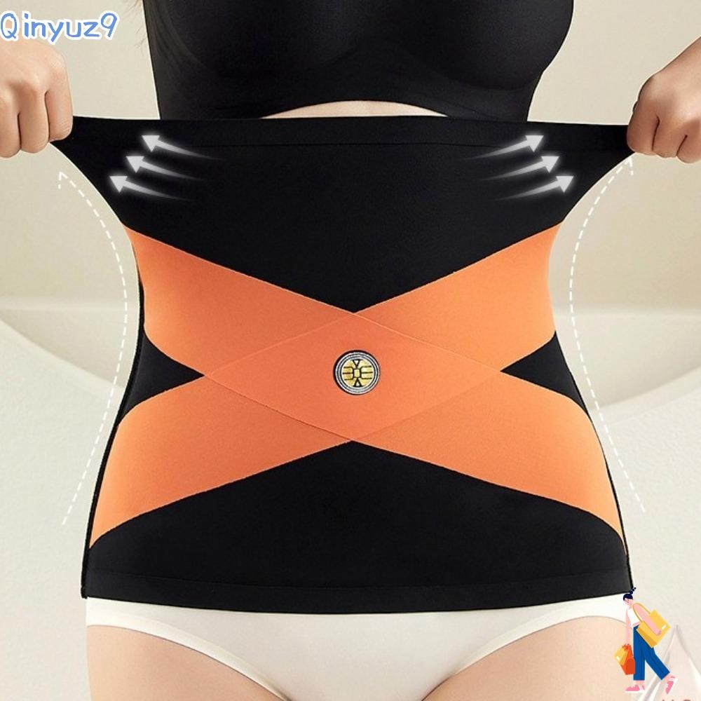 QINYUZ9 เข็มขัดคาดเอว, เข็มขัดยืดหยุ่นสูงบาง, Body Shaper Shapewear Girdle Fitness