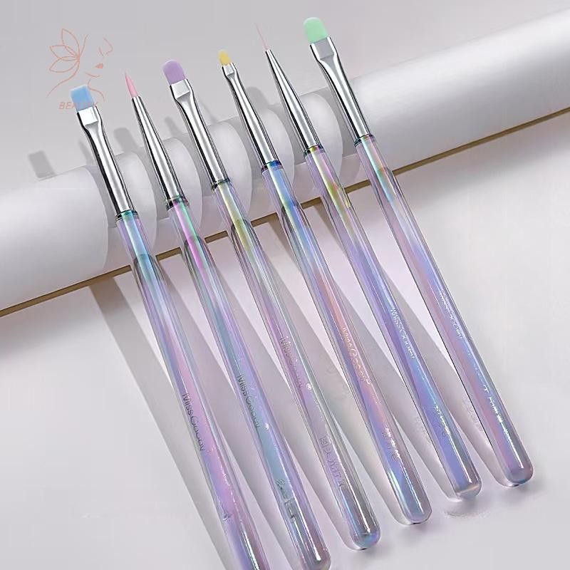 [maybeauty] แปรงจับสีสันสําหรับเพ้นท์เล็บ 1 ชิ้น ปากกา DIY วาดลายเล็บ เครื่องมือแสดงผลออกแบบเล็บ {TH}